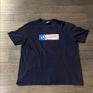 Polo Sport Ralph Lauren American Flag T Shirt blue vintage Men’s Size XL